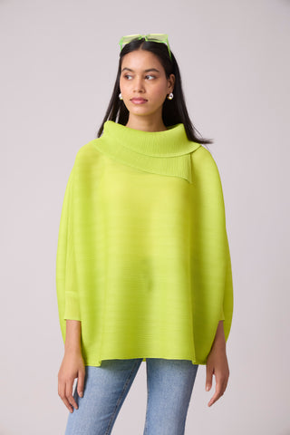 Sloane Batwing Top - Lime