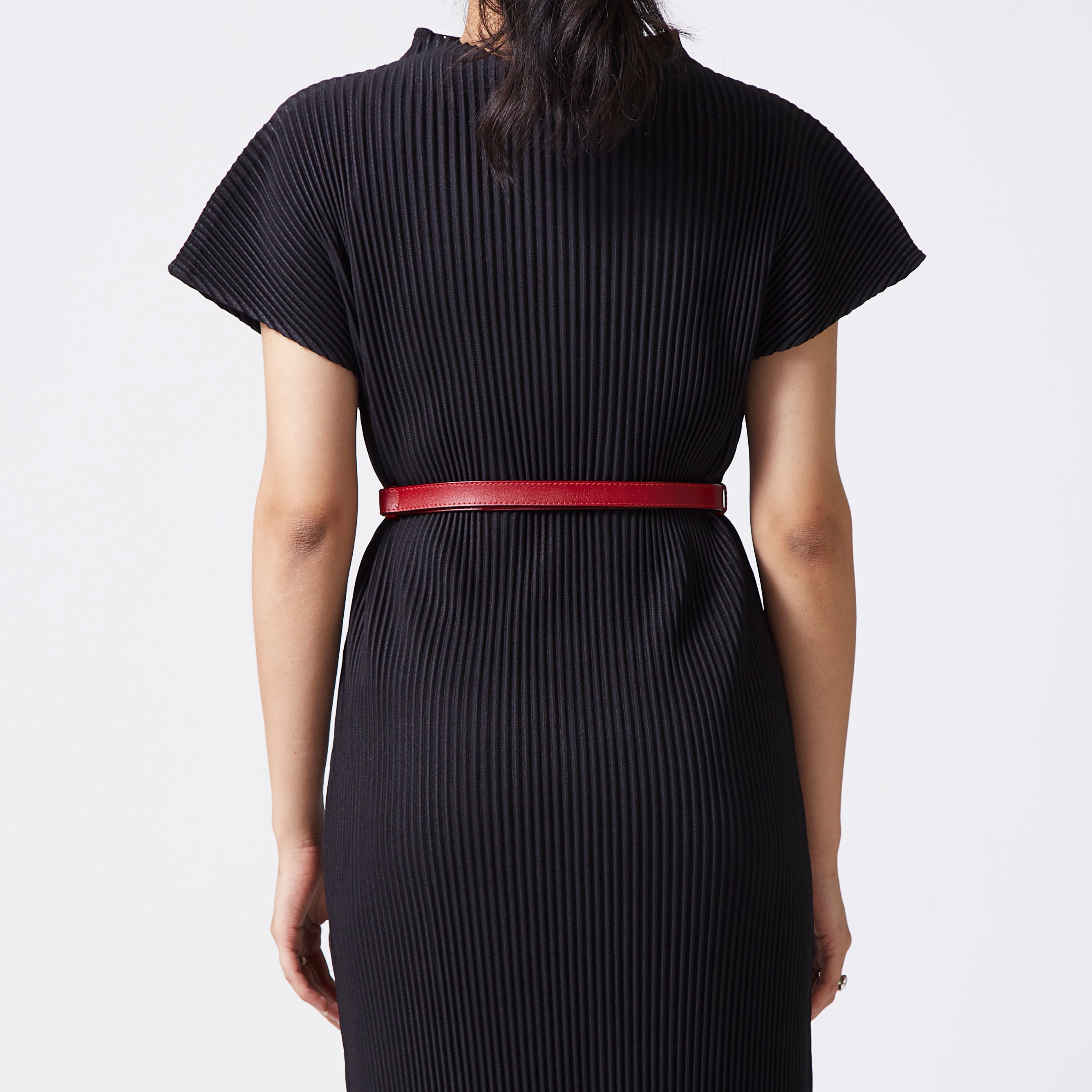 Artistic view of Dark Red Buckle Belt.
 Artistic view of Dark Red Buckle Belt.