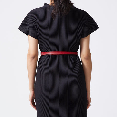 Artistic view of Dark Red Buckle Belt.
 Artistic view of Dark Red Buckle Belt.