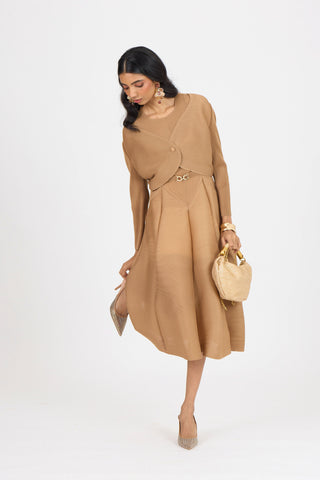Elizabeth Dress - Mocha
