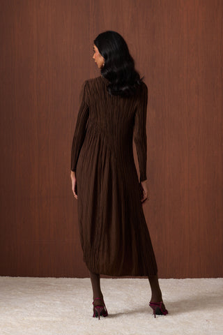 Willa Dress - Espresso Brown