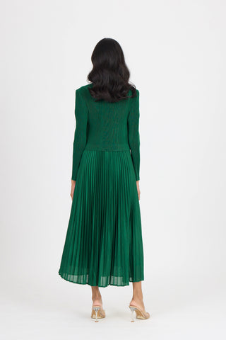Shelly Dress - Dark Green