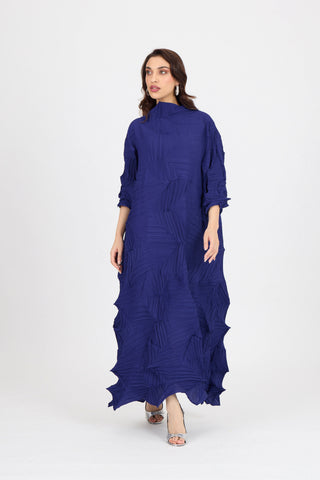Mona Midi Dress - Deep Blue