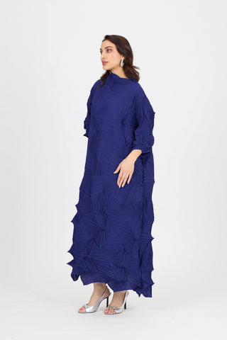 Mona Midi Dress - Deep Blue