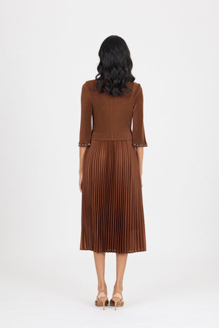 Ryleigh Dress - Brown