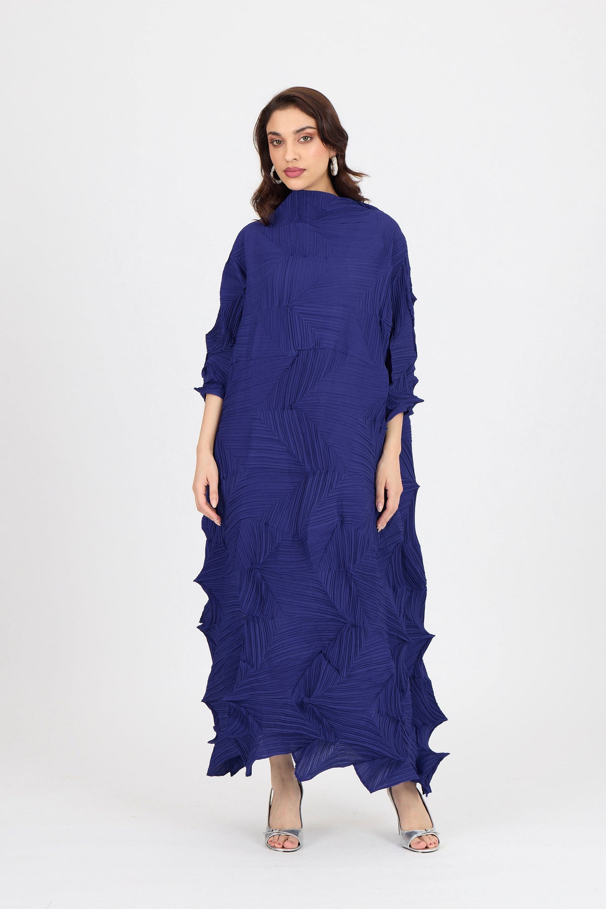 Mona Midi Dress - Deep Blue