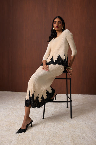 Leona Skirt Set - Pearl