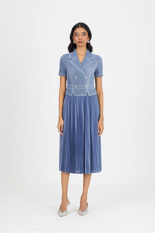Claire Denim Dress - Light Blue