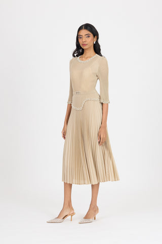 Ryleigh Dress - Sand Beige