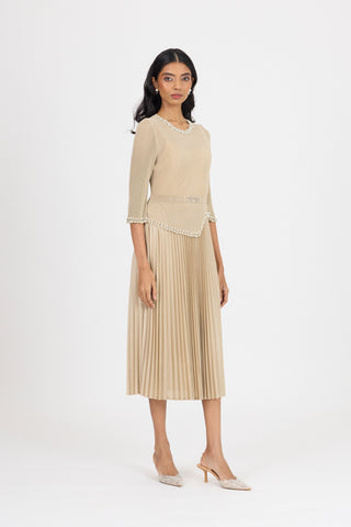 Ryleigh Dress - Sand Beige