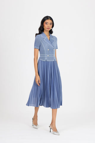 Claire Denim Dress - Light Blue