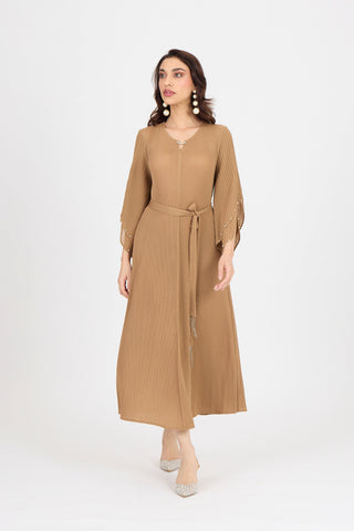 Josephine Dress - Taupe