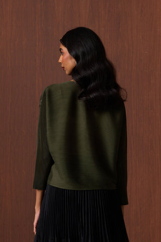 Lynet Top - Dark Olive