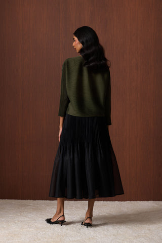 Lynet Top - Dark Olive