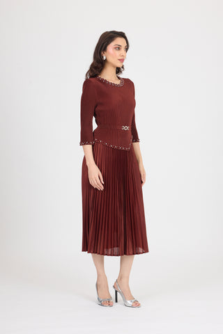 Ryleigh Dress - Garnet