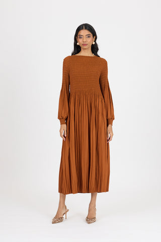 Faye Dress - Russet