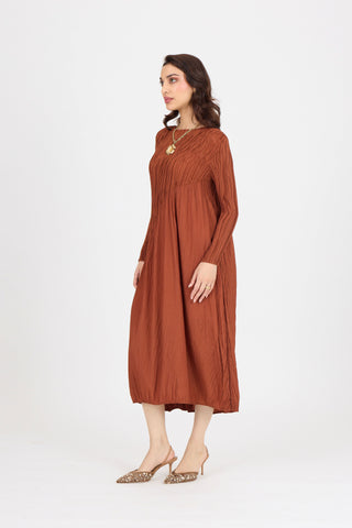 Willa Dress - Brick