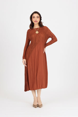 Willa Dress - Brick