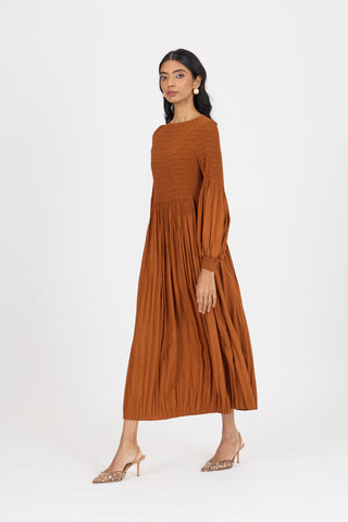 Faye Dress - Russet