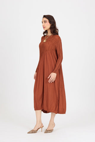Willa Dress - Brick