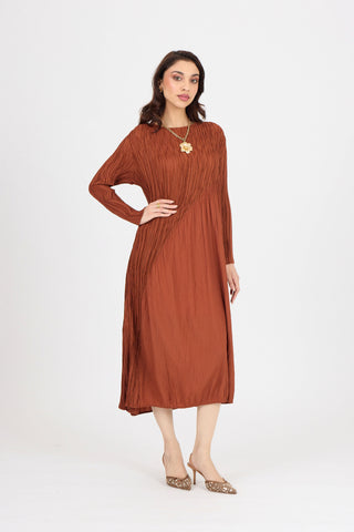 Willa Dress - Brick