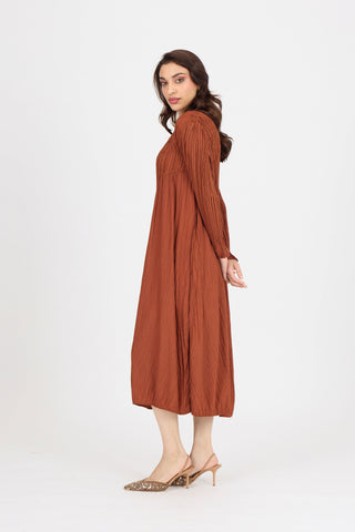 Willa Dress - Brick