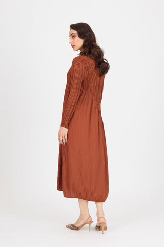Willa Dress - Brick