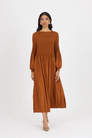 Faye Dress - Russet