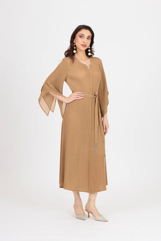 Josephine Dress - Taupe