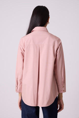 Levi Sequins Shirt - Ash Pink