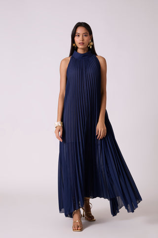 Czarina Dress - Navy