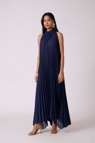 Czarina Dress - Navy