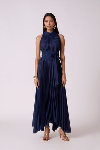 Czarina Dress - Navy