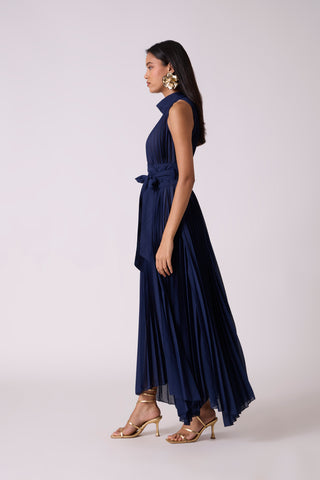 Czarina Dress - Navy