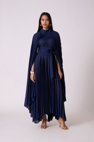 Czarina Dress - Navy