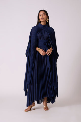 Czarina Dress - Navy