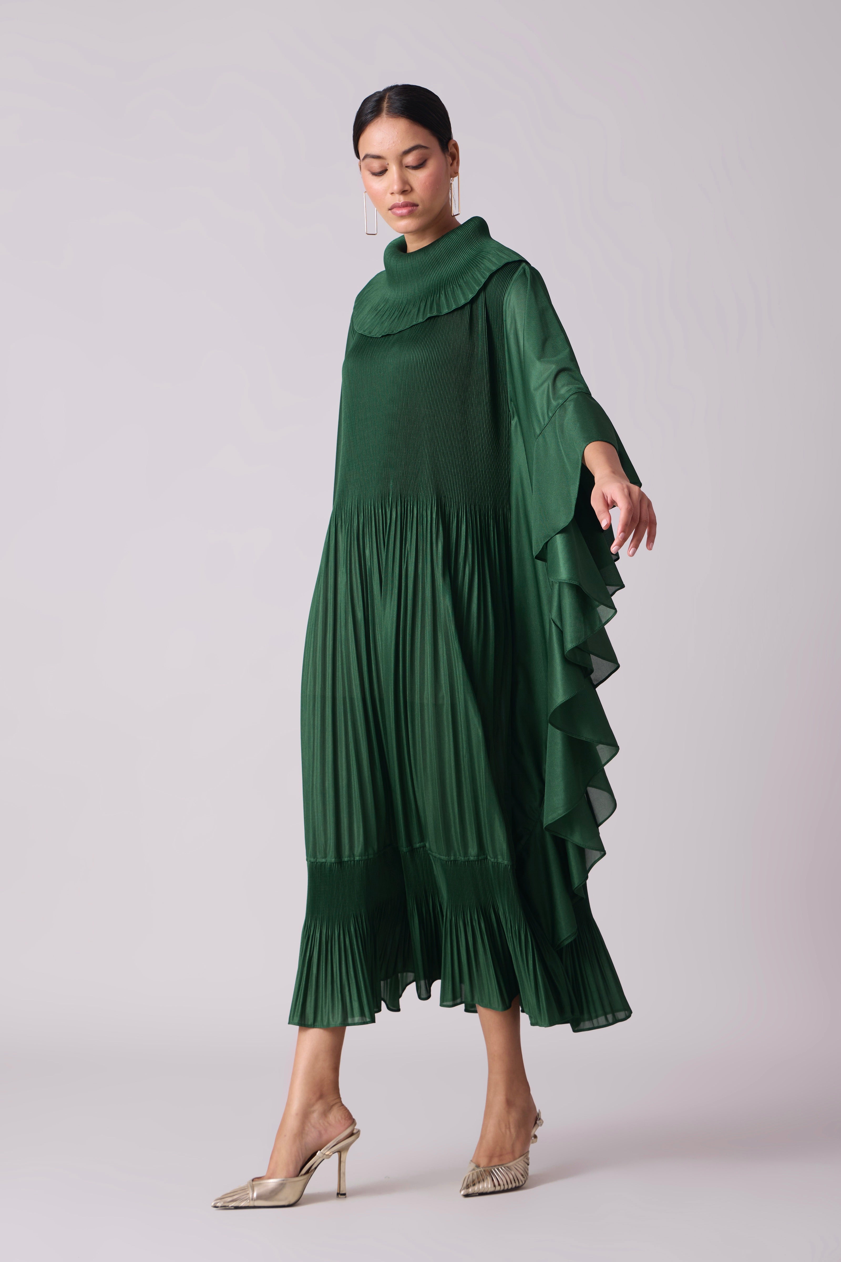 Tiana Dress - Dark Green