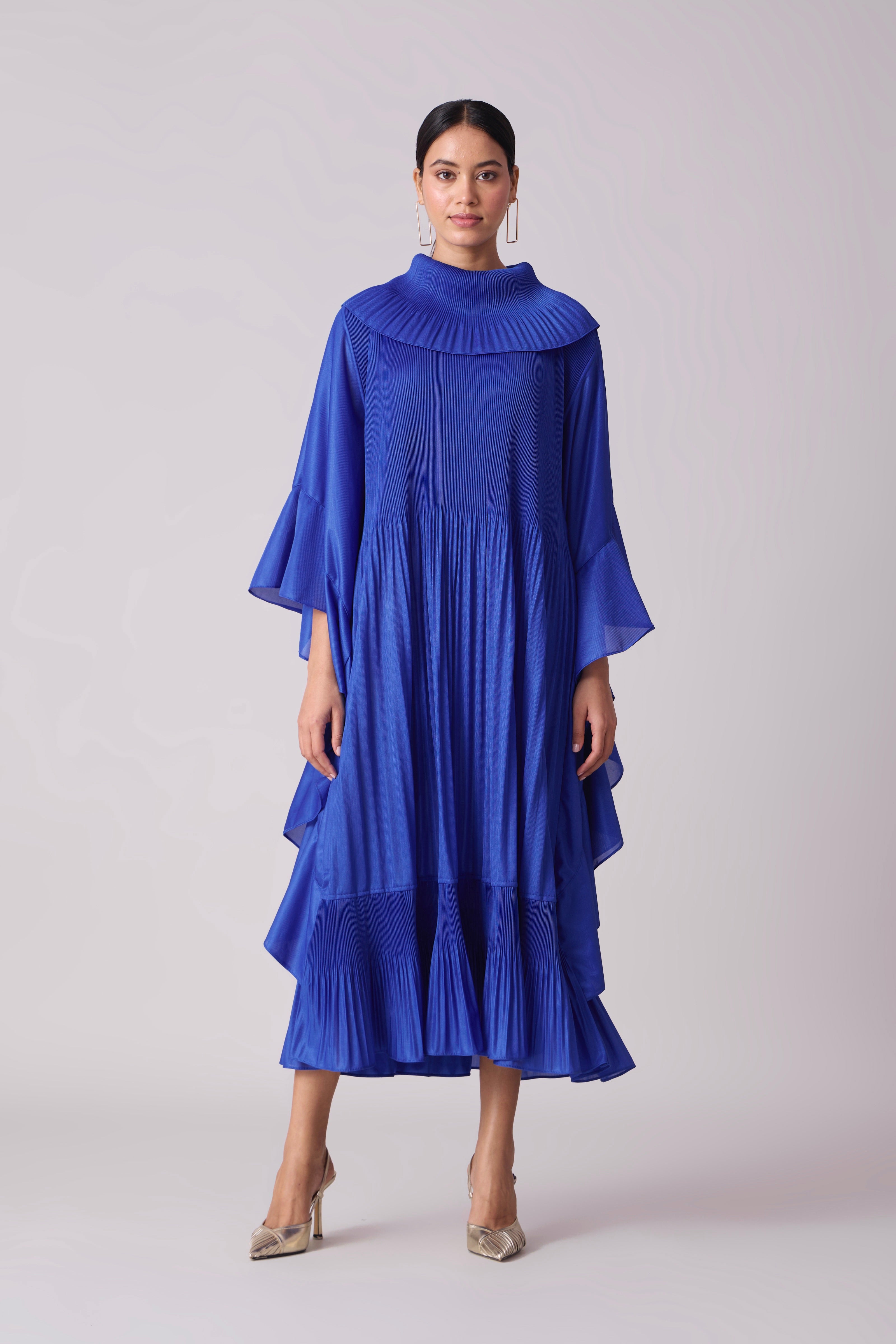 Tiana Dress - Azure Blue