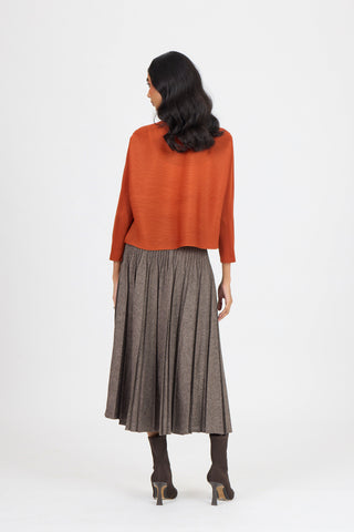 Lynet Top - Rust Orange