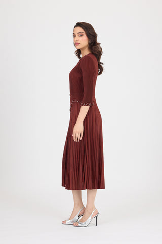 Ryleigh Dress - Garnet