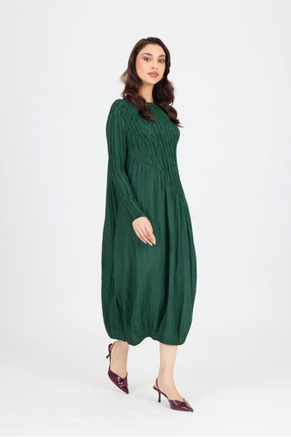 Willa Dress - Forest Green