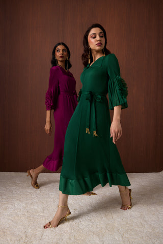 Marica Dress - Green