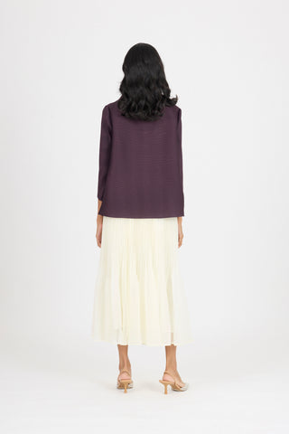 Andrea Shirt - Aubergine
