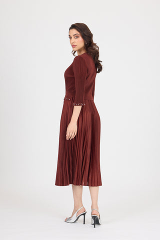 Ryleigh Dress - Garnet