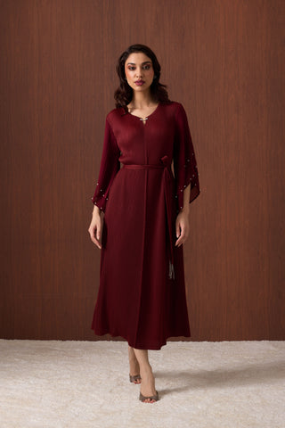 Josephine Dress - Garnet