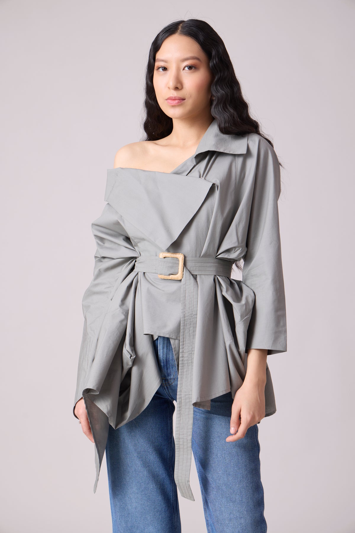 Ayaka Shirt - Storm Grey