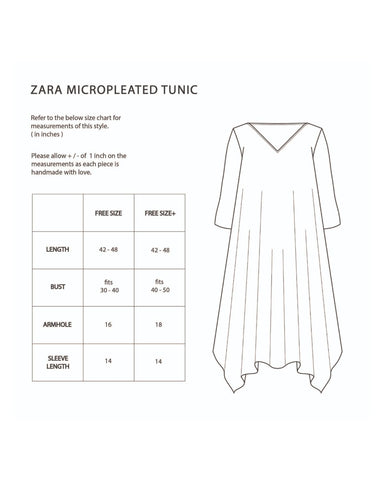 Zara Tunic Set - Micropleated Copper