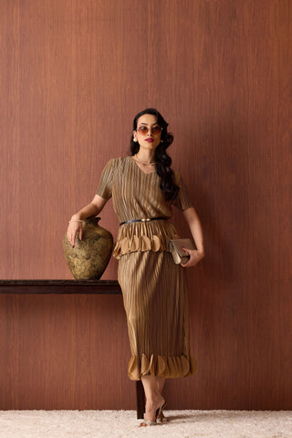 Maeve Petal Set - Golden Taupe