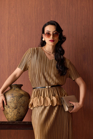 Maeve Petal Set - Golden Taupe