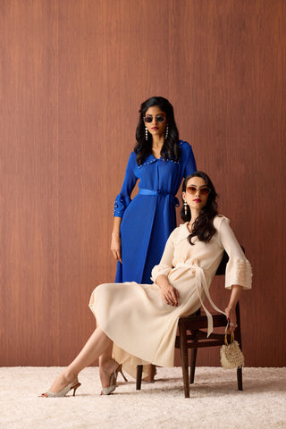 Trudy Dress - Sapphire Blue